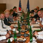 Návštěva eurokomisaře Phila Hogana