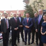 Návštěva eurokomisaře Phila Hogana