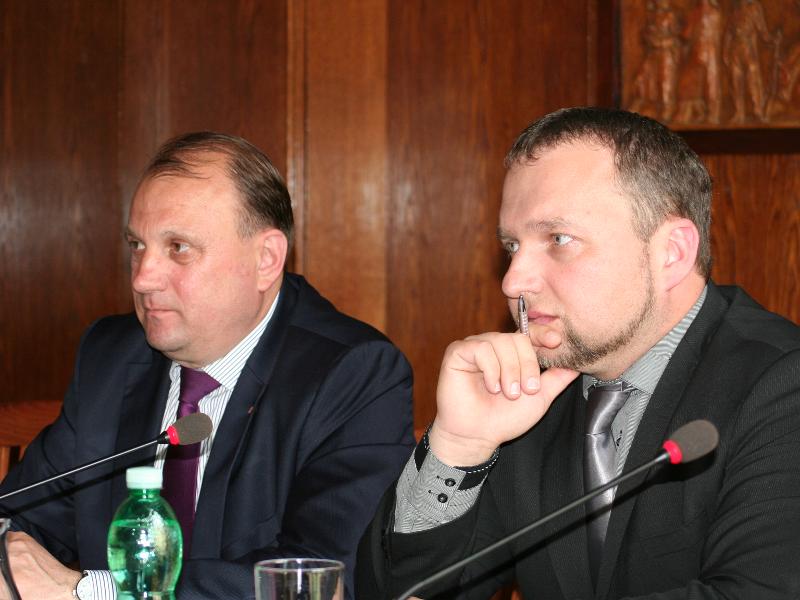 Tisková konference u příležitosti návštěvy moldavské delegace