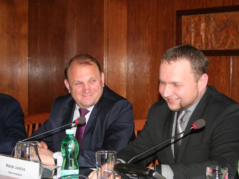 Tisková konference u příležitosti návštěvy moldavské delegace