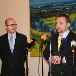Uvedení ministra zemědělství Jurečky do úřadu