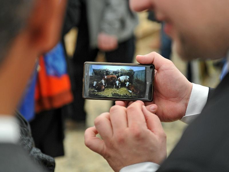 Ministr zemědělství Marian Jurečka na veletrhu Techagro
