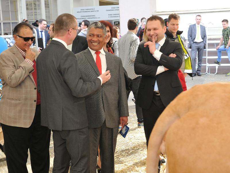Ministr zemědělství Marian Jurečka na veletrhu Techagro