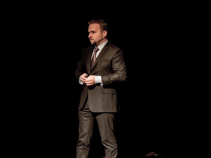 Ministr zemědělství Marian Jurečka na Roadshow v Plzni