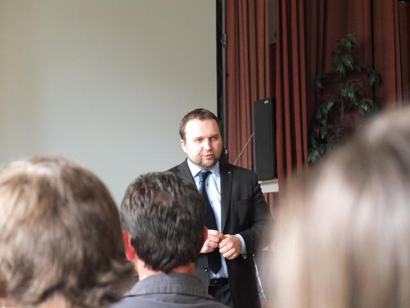 Se studenty České zemědělské akademie v Humpolci ministr diskutoval o aktuální podobě zemědělského vzdělávání