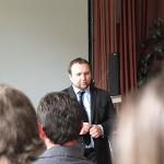 Se studenty České zemědělské akademie v Humpolci ministr diskutoval o aktuální podobě zemědělského vzdělávání