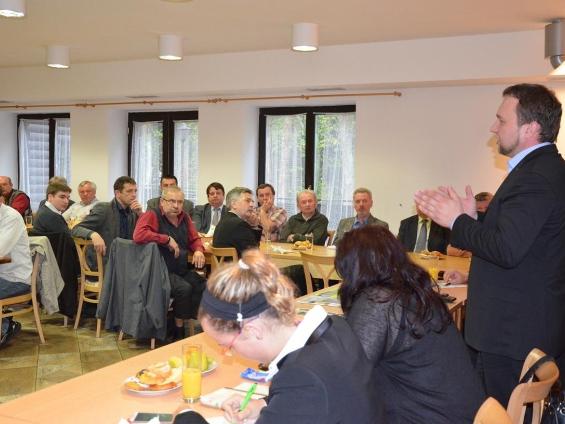 Setkání ministra se zemědělci na Křemešníku