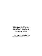Zelená zpráva 2000