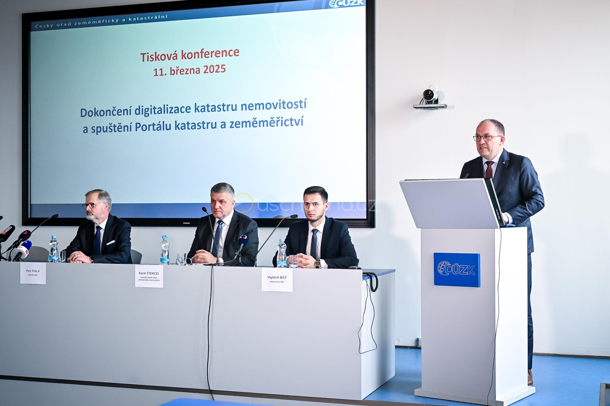 Český úřad zeměměřický a katastrální spustil nový Portál katastru a zeměměřictví: Digitalizace katastru nemovitostí je dokončena