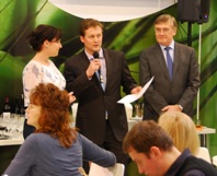 Náměstek ministra Jiří Mach na veletrhu BioFach