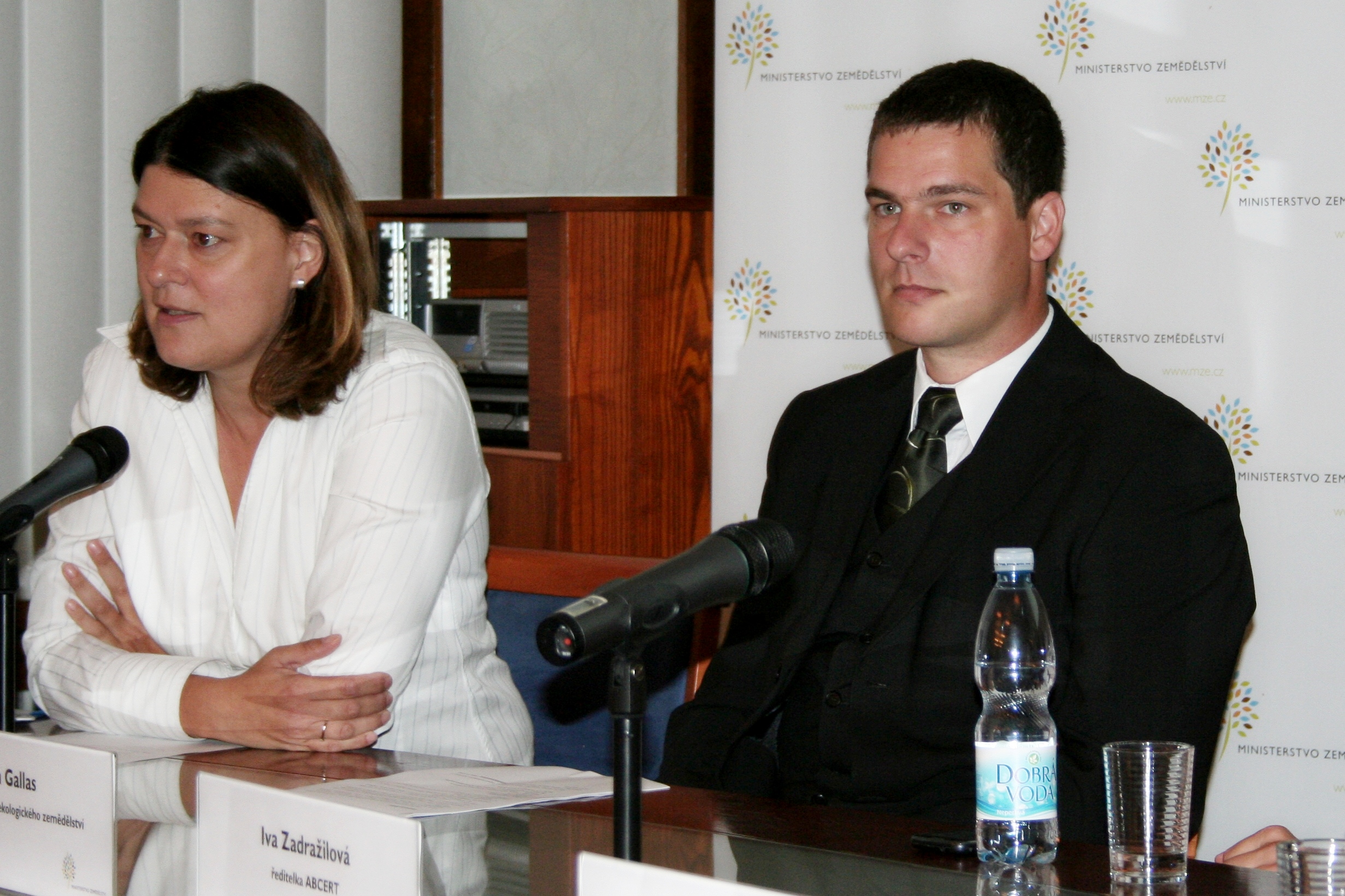 Dana Večeřová, Jan Gallas (MZe)