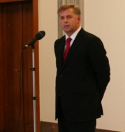 Ministr zemědělství Petr Bendl